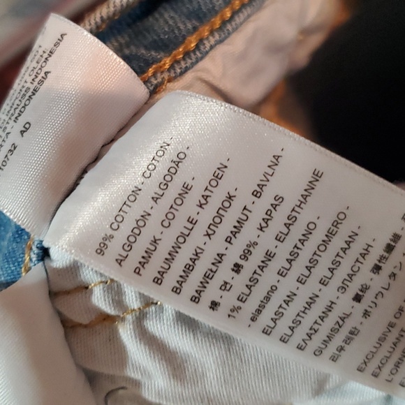 🔥NWT Levis 501 High Rise Skinny Jeans size 31×28 Tango - Picture 11 of 15